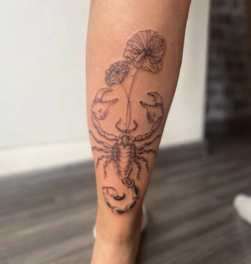 Les réalisations de tatouages : Lia