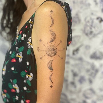 Les réalisations de tatouages : Lia